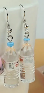 Girls Cute Water Bottle Earrings