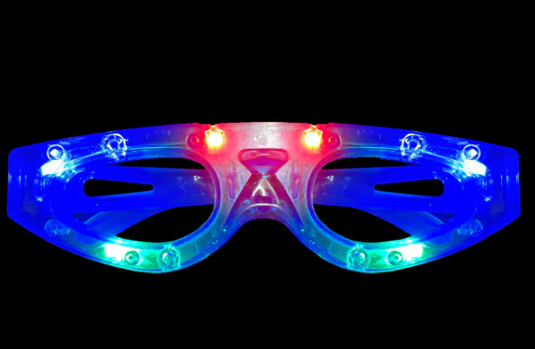 LED lightup glasses