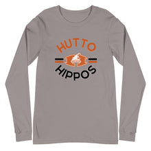 Load image into Gallery viewer, Hutto Hippos Vintage Unisex Long Sleeve Tee