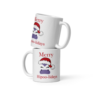 Merry Hipoo-lidays coffee mug