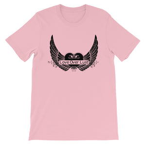 Love over Lust - Pink / S - Pink / M - Pink / L - Pink / XL - Pink / 2XL - Pink / 3XL - Pink / 4XL