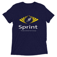 Load image into Gallery viewer, Sprint Track Coverage - Navy Triblend / XS - Navy Triblend / S - Navy Triblend / M - Navy Triblend / L - Navy Triblend / XL - Navy Triblend / 2XL - Navy Triblend / 3XL