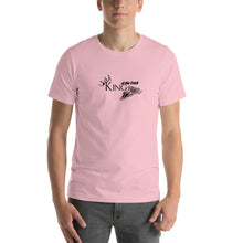 Load image into Gallery viewer, King of the Track Short-Sleeve Unisex T-Shirt - Pink / M