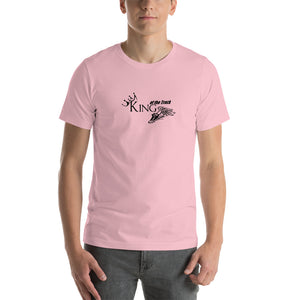 King of the Track Short-Sleeve Unisex T-Shirt - Pink / M