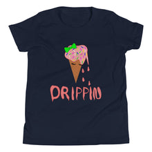 Load image into Gallery viewer, Drippin Youth Tee short Sleeve - Navy / S - Navy / M - Navy / L - Navy / XL