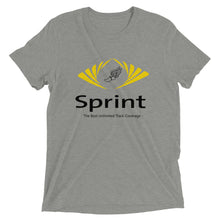 Load image into Gallery viewer, Sprint Track Coverage (Black) - Athletic Grey Triblend / XS - Athletic Grey Triblend / S - Athletic Grey Triblend / M - Athletic Grey Triblend / L - Athletic Grey Triblend / XL - Athletic Grey Triblend / 2XL - Athletic Grey Triblend / 3XL
