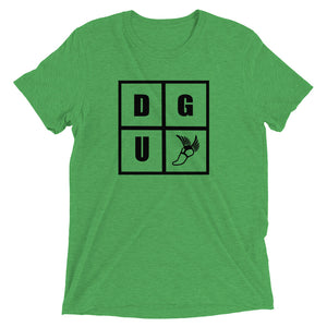 DGU (Don't Give UP) Adult Unisex T-Shirt - Green Triblend / XS - Green Triblend / S - Green Triblend / M - Green Triblend / L - Green Triblend / XL - Green Triblend / 2XL - Green Triblend / 3XL