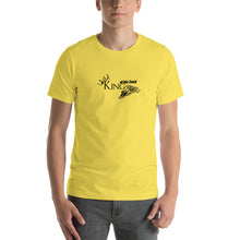 Load image into Gallery viewer, King of the Track Short-Sleeve Unisex T-Shirt - Yellow / M