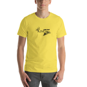 King of the Track Short-Sleeve Unisex T-Shirt - Yellow / M