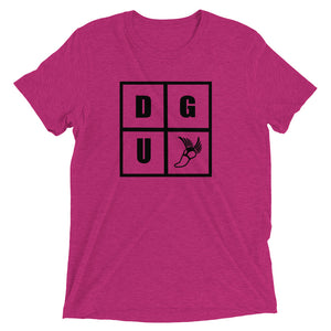 DGU (Don't Give UP) Adult Unisex T-Shirt - Berry Triblend / XS - Berry Triblend / S - Berry Triblend / M - Berry Triblend / L - Berry Triblend / XL - Berry Triblend / 2XL - Berry Triblend / 3XL