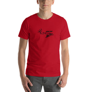 King of the Track Short-Sleeve Unisex T-Shirt - Red / M