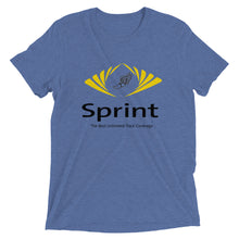 Load image into Gallery viewer, Sprint Track Coverage (Black) - Blue Triblend / XS - Blue Triblend / S - Blue Triblend / M - Blue Triblend / L - Blue Triblend / XL - Blue Triblend / 2XL - Blue Triblend / 3XL