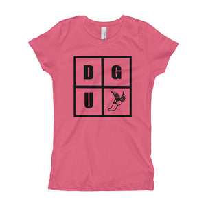 Girl's T-Shirt - Hot Pink / XS - Hot Pink / S - Hot Pink / M - Hot Pink / L - Hot Pink / XL