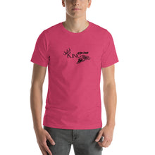Load image into Gallery viewer, King of the Track Short-Sleeve Unisex T-Shirt - Heather Raspberry / M