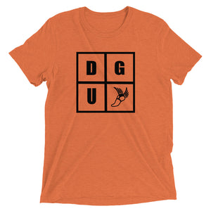 DGU (Don't Give UP) Adult Unisex T-Shirt - Orange Triblend / XS - Orange Triblend / S - Orange Triblend / M - Orange Triblend / L - Orange Triblend / XL - Orange Triblend / 2XL - Orange Triblend / 3XL