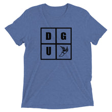 Load image into Gallery viewer, DGU (Don&#39;t Give UP) Adult Unisex T-Shirt - Blue Triblend / XS - Blue Triblend / S - Blue Triblend / M - Blue Triblend / L - Blue Triblend / XL - Blue Triblend / 2XL - Blue Triblend / 3XL