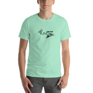 King of the Track Short-Sleeve Unisex T-Shirt - Heather Mint / M