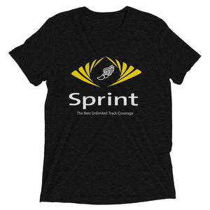 Sprint Track Coverage - Solid Black Triblend / XS - Solid Black Triblend / S - Solid Black Triblend / M - Solid Black Triblend / L - Solid Black Triblend / XL - Solid Black Triblend / 2XL - Solid Black Triblend / 3XL