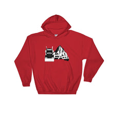 Load image into Gallery viewer, Faith Move Mountains Hooded Sweatshirt - Red / S - Red / M - Red / L - Red / XL - Red / 2XL - Red / 3XL - Red / 4XL - Red / 5XL
