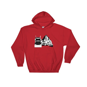 Faith Move Mountains Hooded Sweatshirt - Red / S - Red / M - Red / L - Red / XL - Red / 2XL - Red / 3XL - Red / 4XL - Red / 5XL